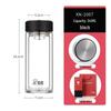 Heenoor Double-Layer Glass Business Tea Mug