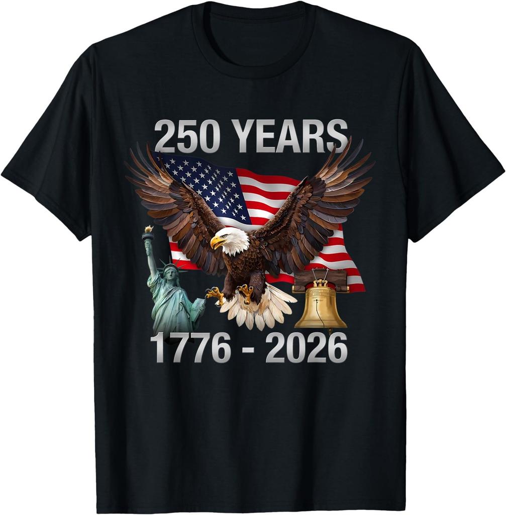 Camiseta Patriótica del 250 Aniversario de EE. UU. 250 Años América 4 de Julio