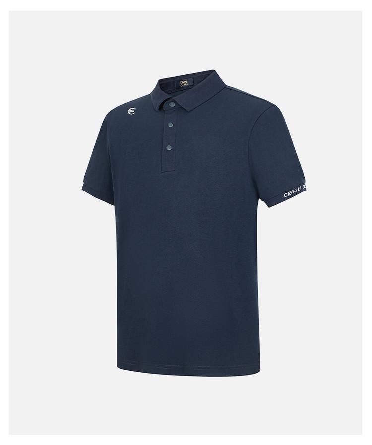 [Brand Letter Classic Version] 26 Spring/Summer Cuff Fashion Contrast Men's Short Sleeve Polo Shirt