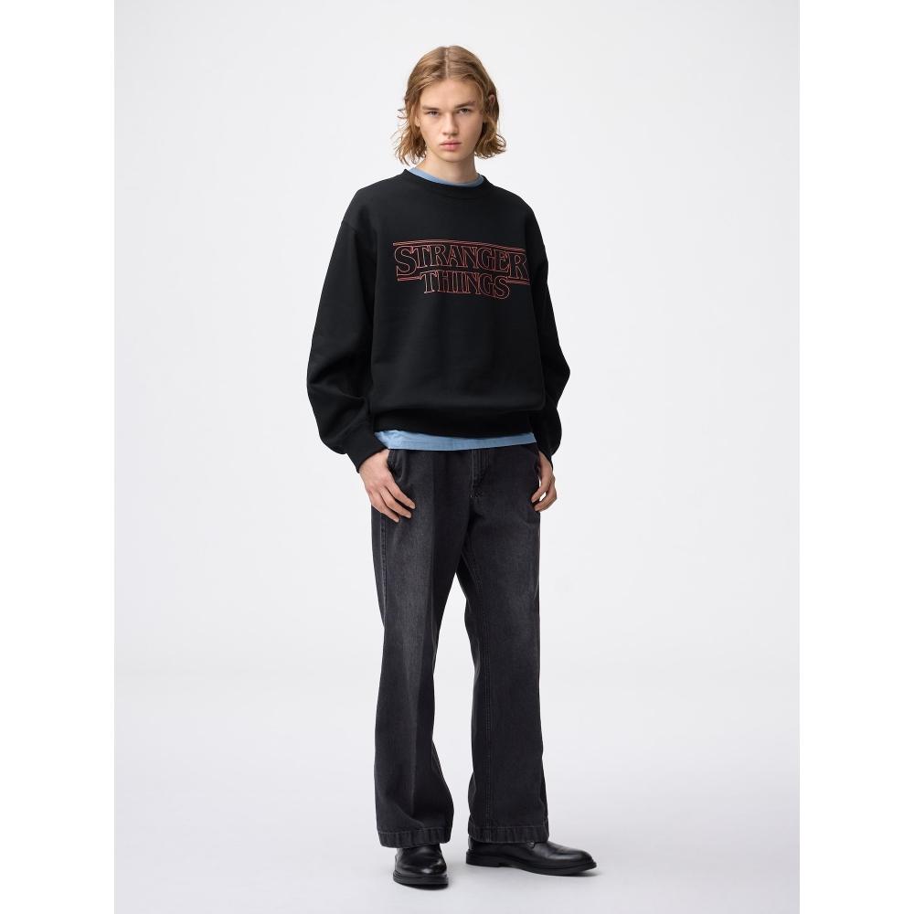 Gu By Uniqlo Heavyweight Sweat Pullover Stranger Things