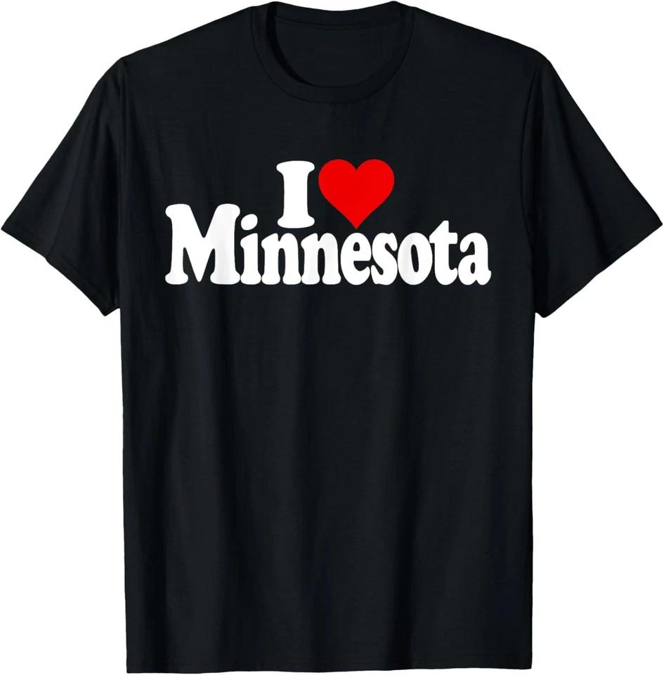 I LOVE HEART MINNESOTA T-Shirt 4XL