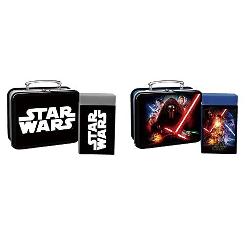 Metakeshi Star Wars: Skywalker Saga Series 4 (Box of 10) Black, Approx. 5 X 7 X 3 Cm (Tin Case), Approx. 5 X 3 X 1 Cm (Eraser) MT-KS #04