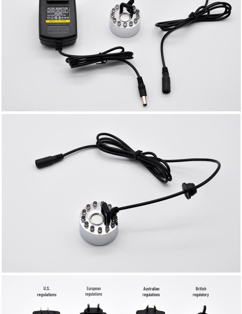 Fundal LED Nunta Șapte Culori În Stoc cu Atomizor 12 Lumini