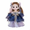 Ancient BJD Doll Billowing Sleeves Traditional Chinese Gown Design Dressing Up Intricate
