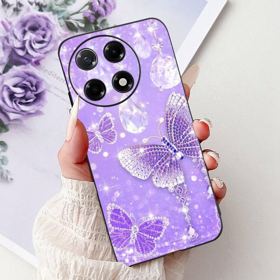 New Design Phone Case For Tecno Camon 30S Pro Camon30S CLA5 CLA6 Black Silicon Soft TPU Back Cover For Camon 30S 30SPro 4G