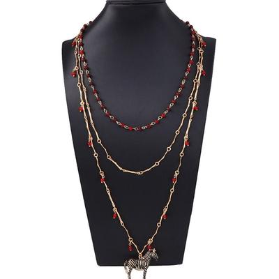 Ciondolo Goccia d'Olio Personalizzato Orecchini Zebrati Gioielli Tendenza Metallo Vintage Collana Zebrata Orecchini Smaltati Ragazza