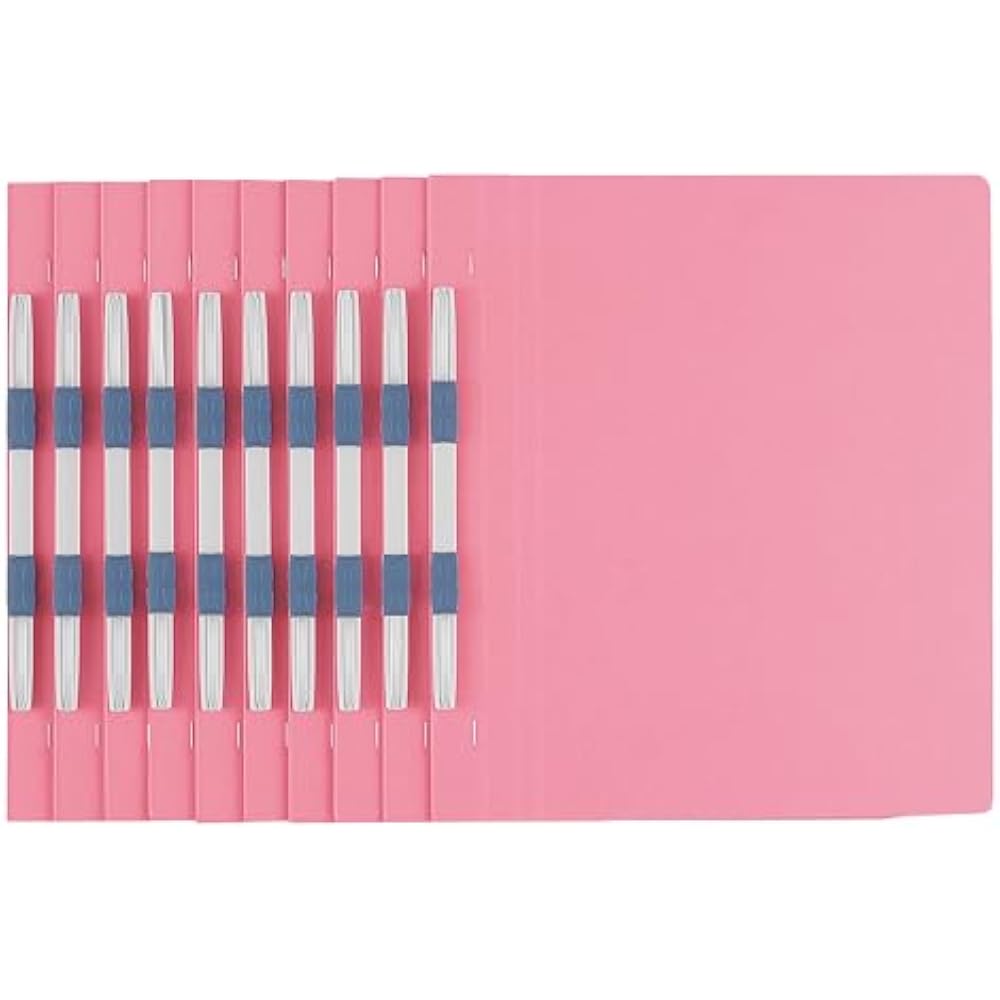 Kokuyo File A4 Flat File, Pack of 100, Pink, C-B TP-FF-V10PX100