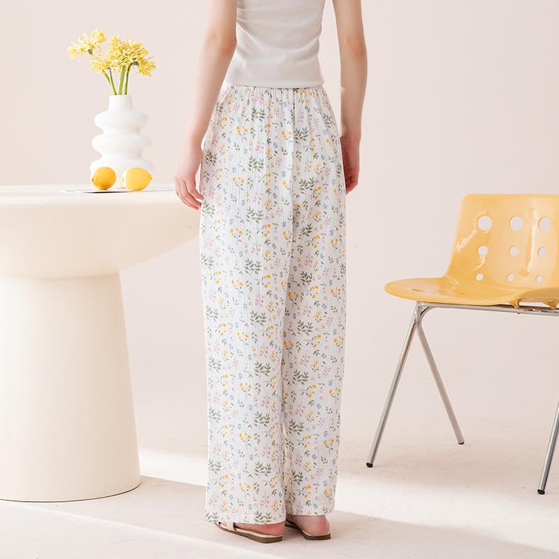 Fenteng Women's Pure Cotton Home Pants