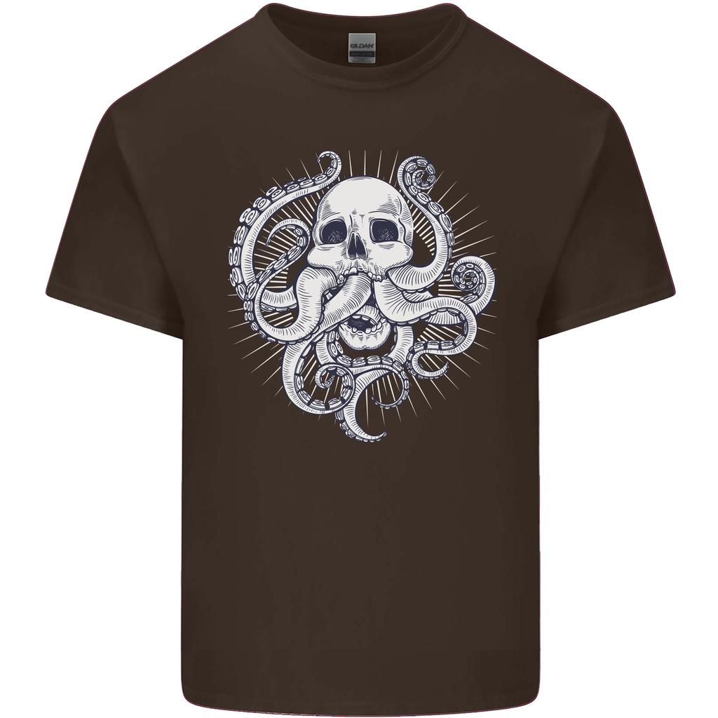 Cthulhu Skull Unisexs Light Cotton TShirt