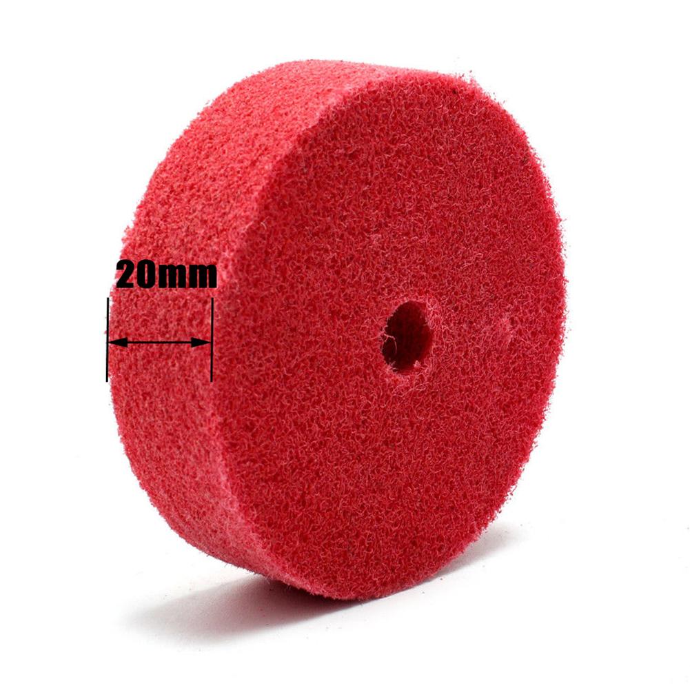 1Pcs Grinding Wheel Replacement 3Inch Nylon Grinding Wheels Power Sanding Tools Polishing Pads For Polishing Metal Wood Plastic