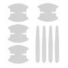 8Pcs Car Door Bowl Handle Sticker Invisible Car Exterior Decals Stickers Film