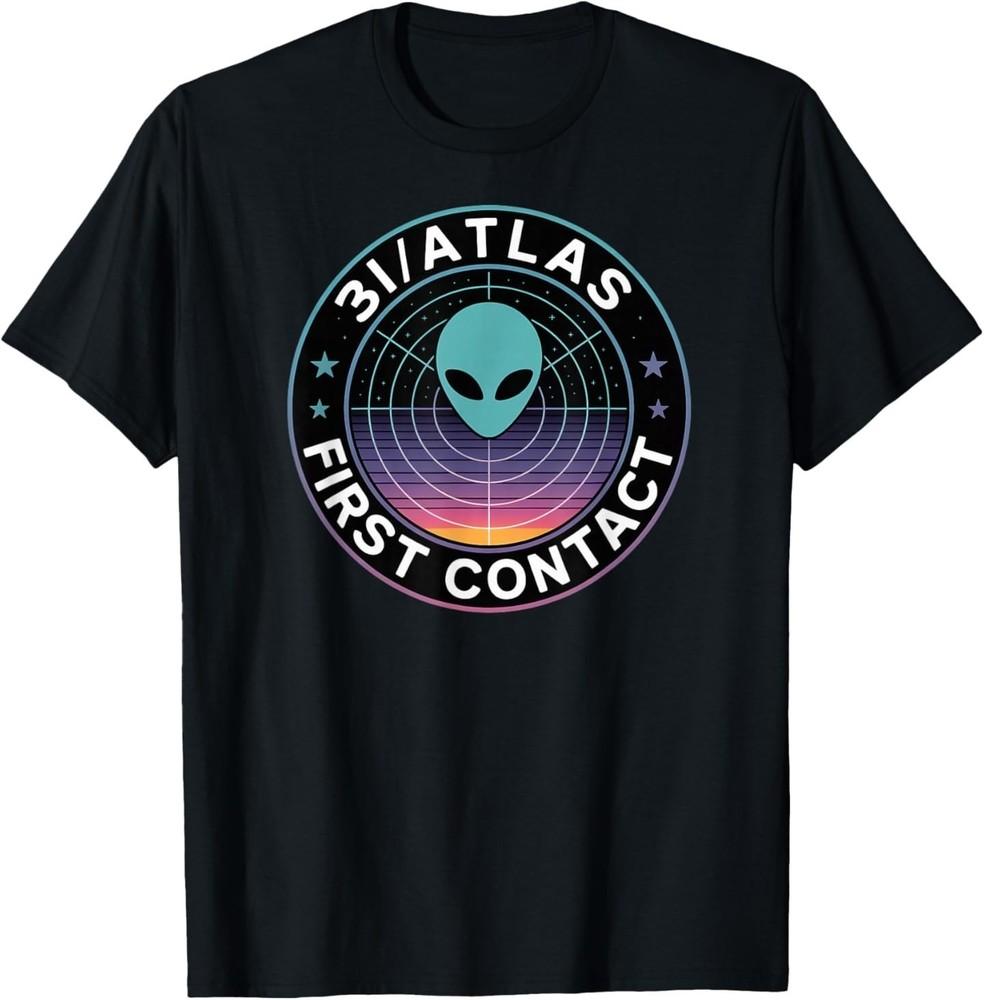 3i Atlas Spaceship Flying Saucer Mothership UFO T-Shirt