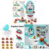 Poop Shoot Toilet Game Toy With Ejecting Feces For Parent Kids Indoor Play Fun