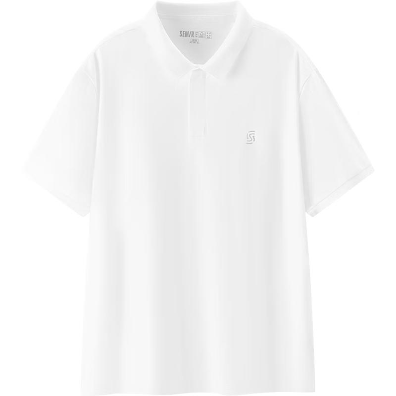 Semir Men's Summer Business Casual Knit Polo Shirt