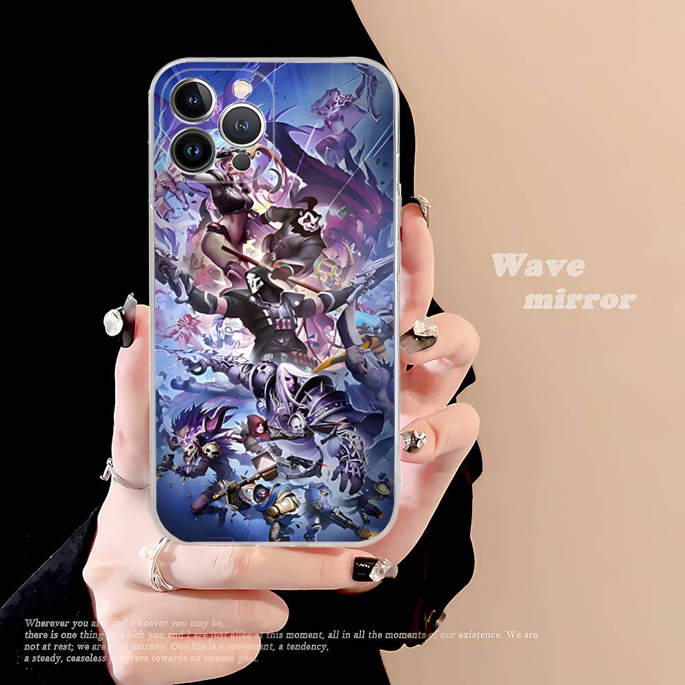 Web Game W-WarcraftS Fit For IPhone 16 15 Promax Phone Case IPhone 14 11 12 High End 13 Pro Silicone