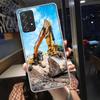 Construction Machinery Excavator Phone Case for Samsung A54 A57 A37 A17 A14 A15 A12 A24 A34 A55 A35 A25 A52S A07 A05S A04S A22 A