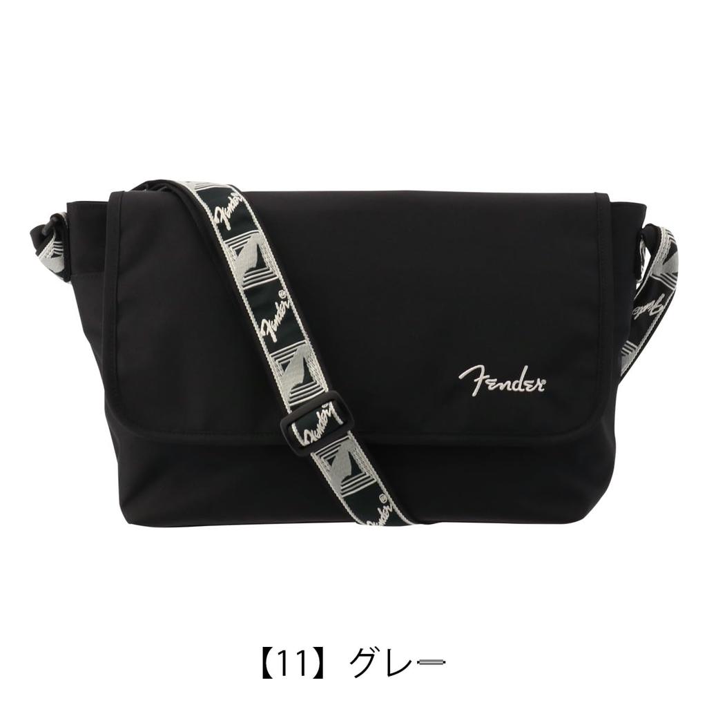 Shoulder Bag L Size Large Messenger Bag Black [Fender] 950-6053 [01]