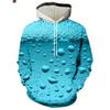 Autumn New Casual and Stylish 3D Digital Printed Men's Hooded Hoodie Factory Direct Sales Casual Hoodie
