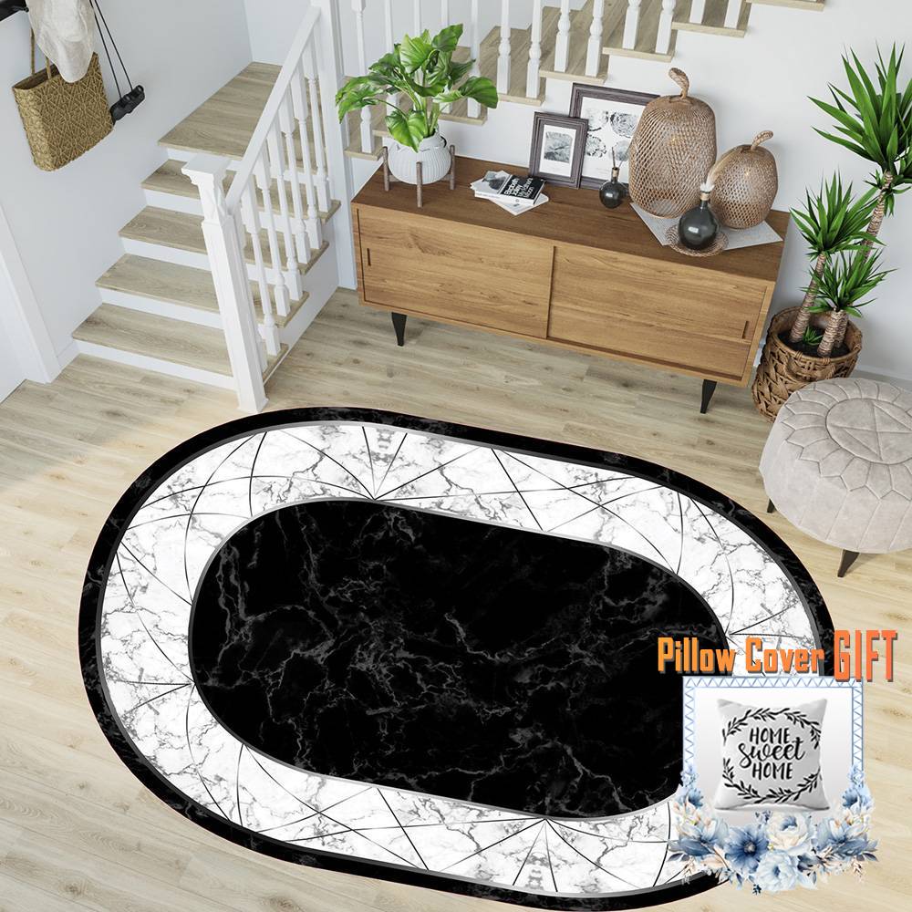 

Mosimoso Home RC1801 Ковер с кожаной подошвой и цифровой печатью