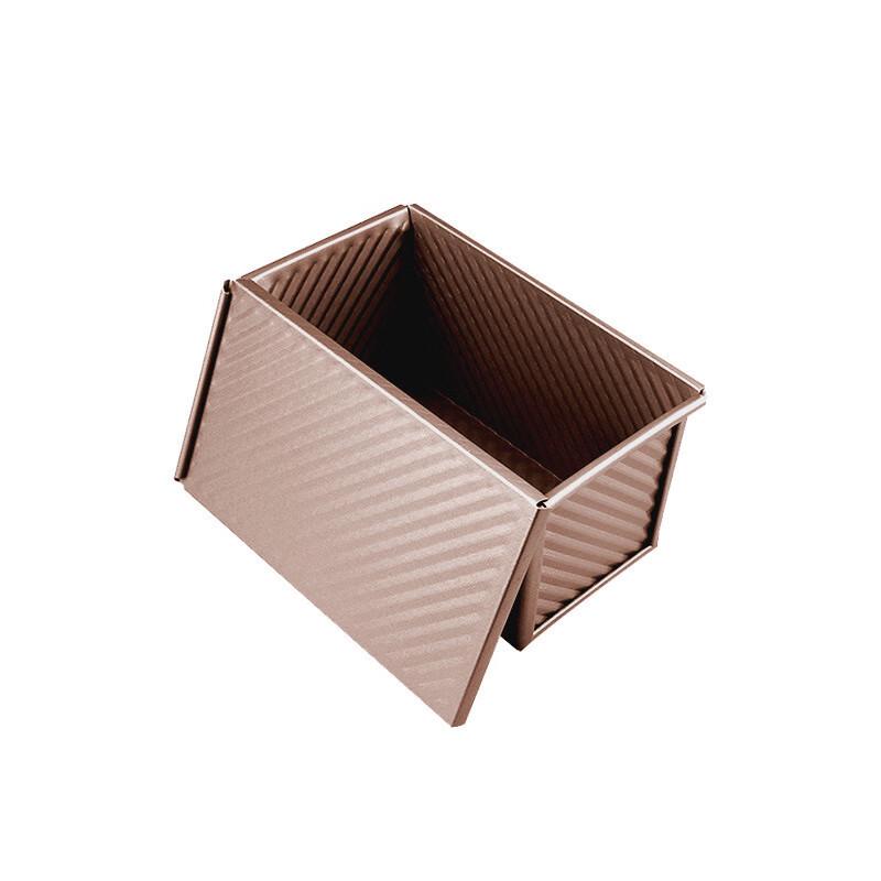 Corrugated Non-stick Toast Box Mold with Lid