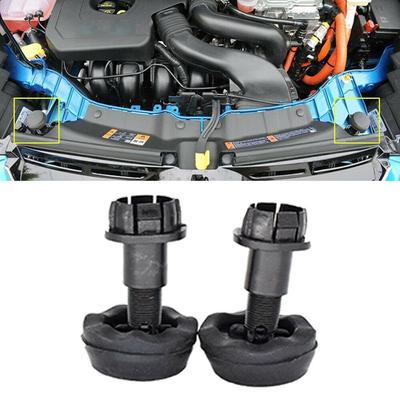 2 peças Almofada de Batente do Capô do Carro 8V4Z16758B Preto CV6Z16758A