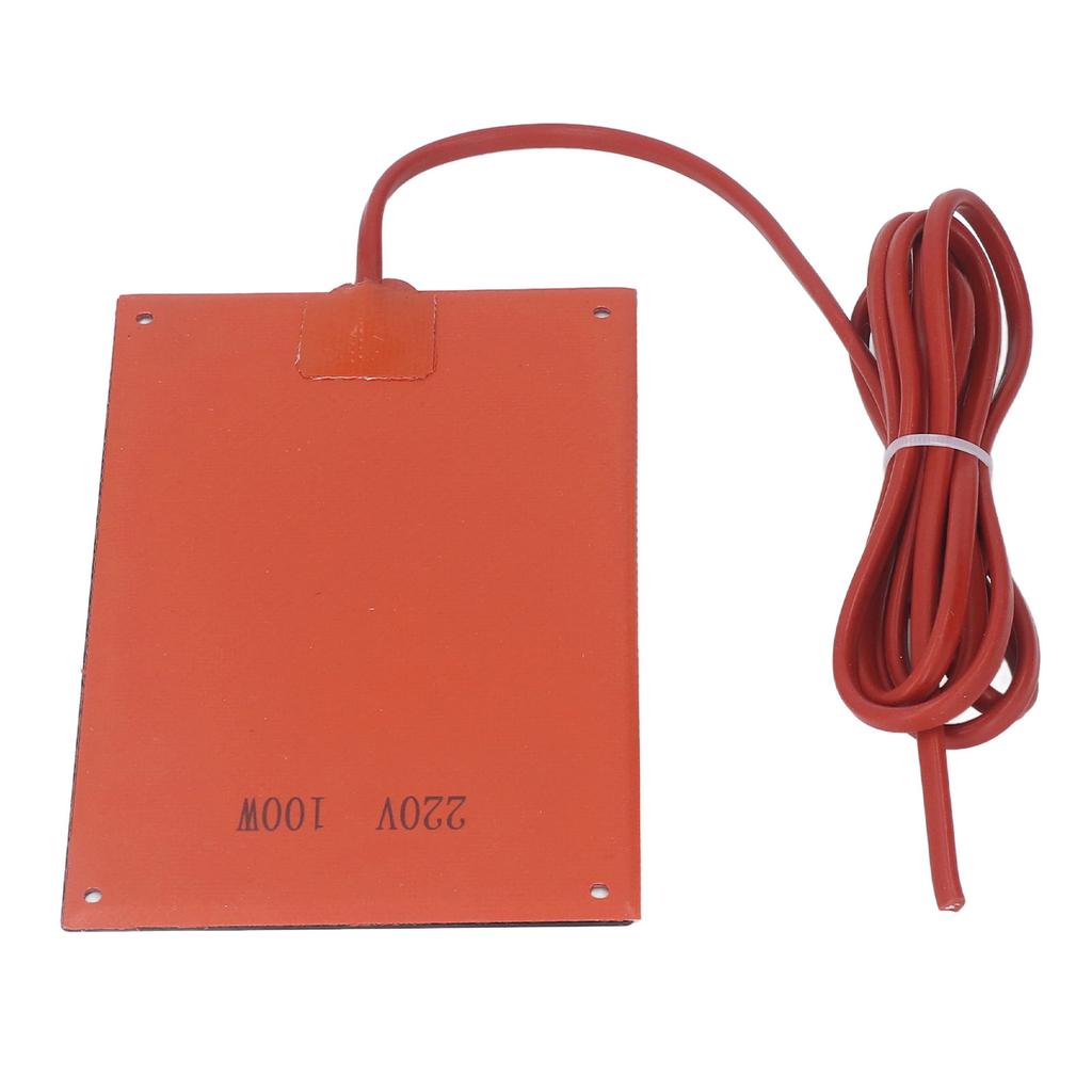 Oil Pan Heater Pad Replacement Engine Heating Plate Silicone Rubber for Cold Weather 220V 100W