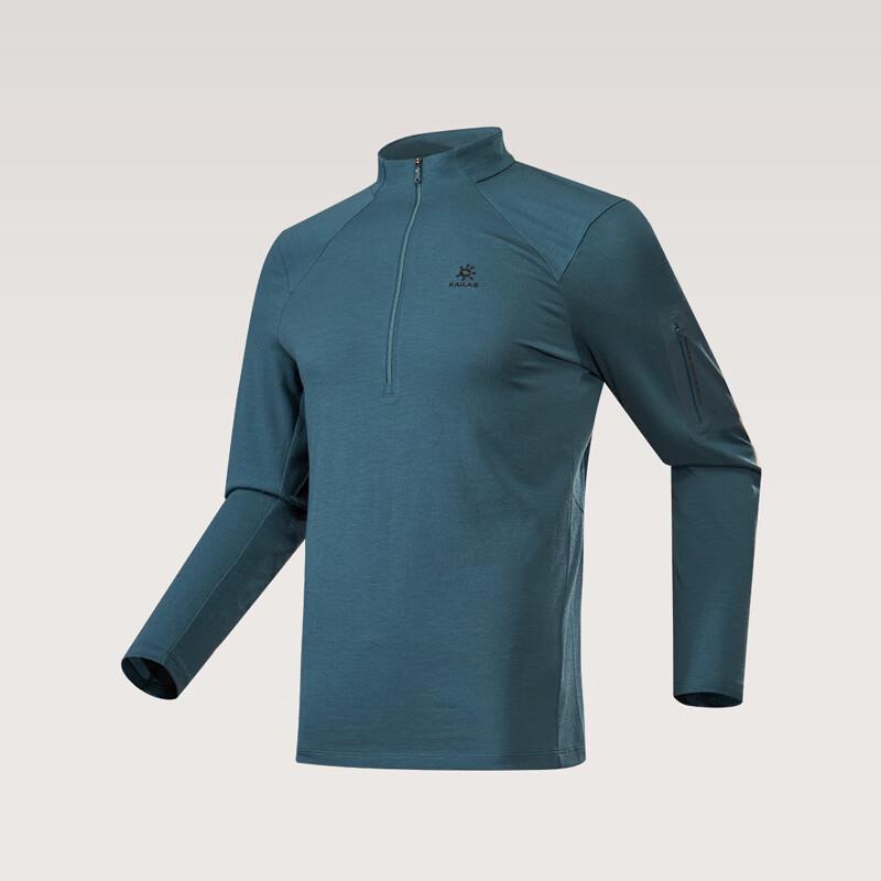 KAILAS XM2 Merino Wool Half-Zip Long Sleeve T-Shirt