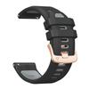20 mm tvåfärgat silikonarmband för Garmin Forerunner 170 170Music Forerunner 70 570 42 mm 165 245 Vivoactive 6 5 Venu 2 Plus Band