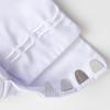 Fukusuke White Tabi Socks with 4 Kohaze Tabi Socks for Women [KYOETSU] Japanese-made (27.5)