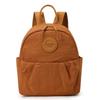 Leichte wasserdichte Nylon-Tasche gefalteter Pendler-Rucksack einfarbig Damen-Rucksack