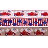 2 Festive Meter Stars And Stripes Fabric Ribbon Ideal For July Celebrations Fourth