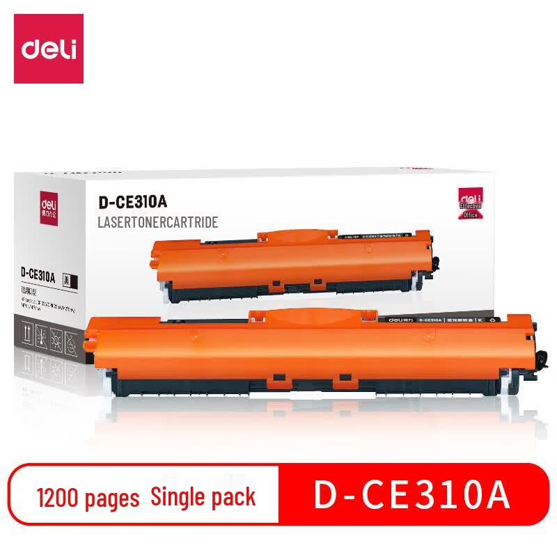 Deli D-CE310A Compatible Black Laser Toner Cartridge