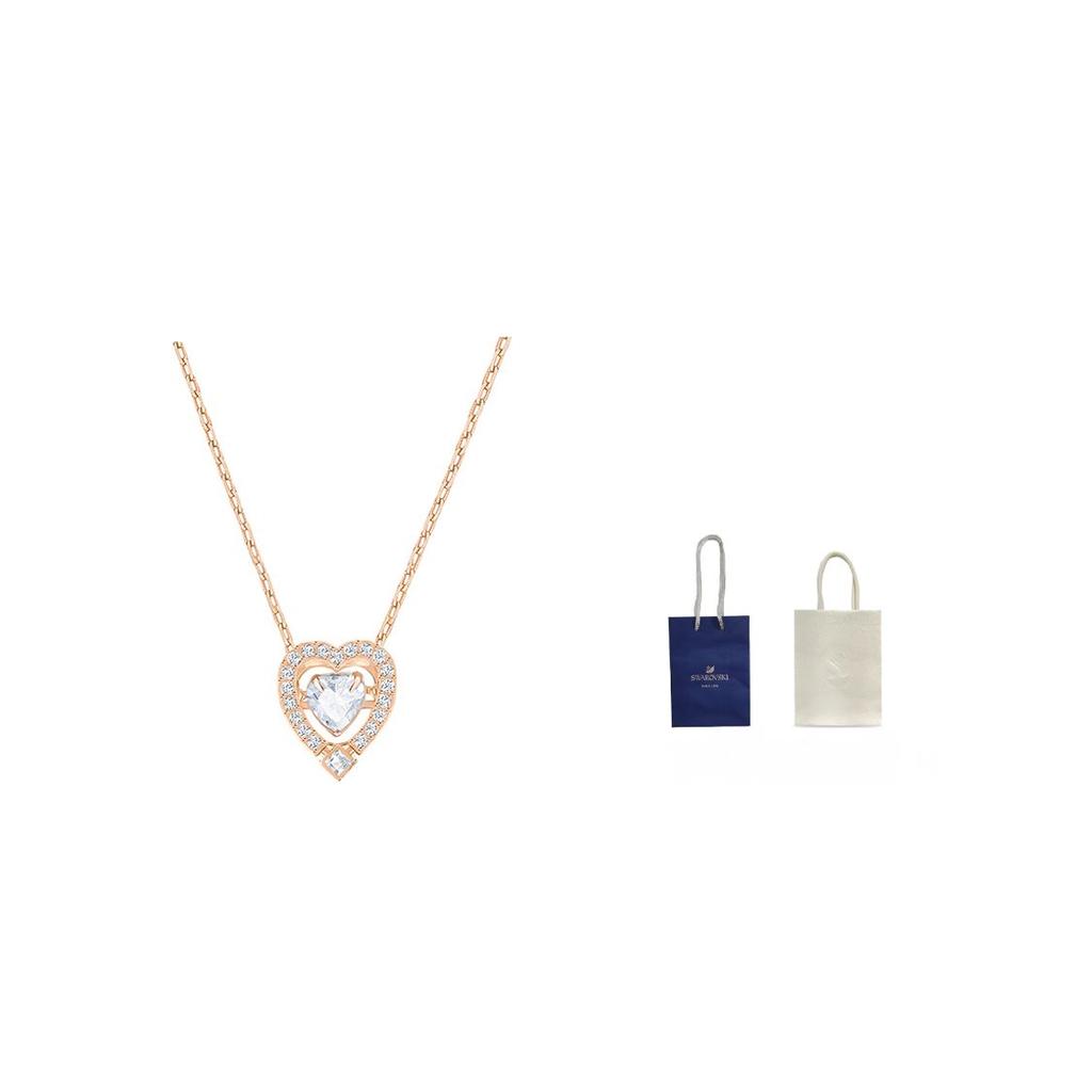 Swarovski Sparkling Dance Heart Shaped Crystal Necklace Women Necklace 5284188