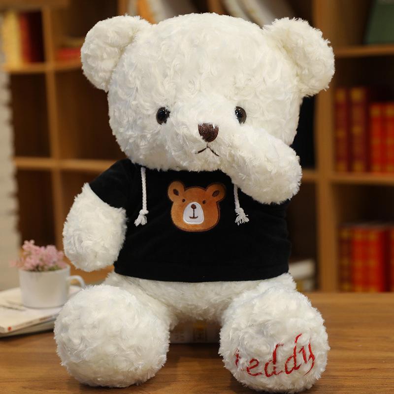 Clothes Teddy Bear Doll Plush Teddy Bear Sweater Hug Bear Doll Girl Soothing Ragdoll