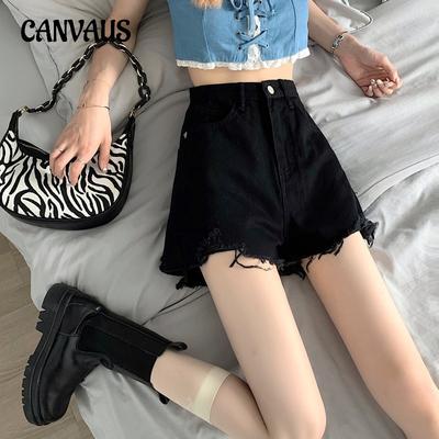 Summer Women's Jeans Shorts Broken High Waist Sexy Pants Denim Jeans