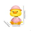 Duck Figurine Tabletop Car Ornament for Living Room Dashboard Bookshelf Student