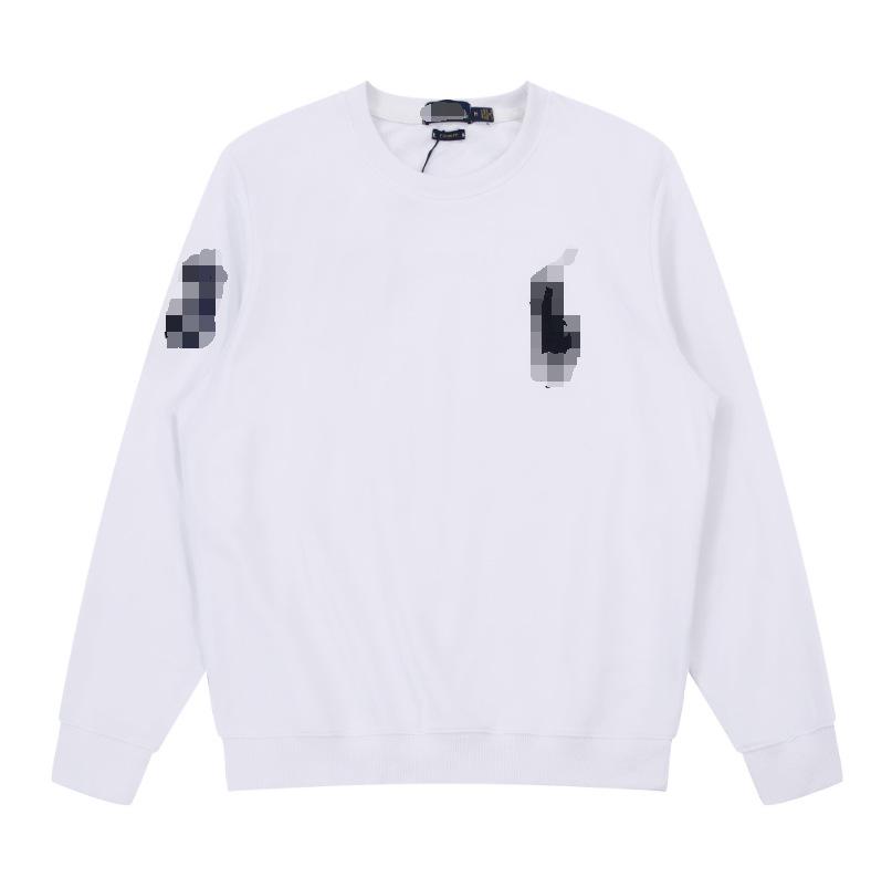 Men's Slim Fit Pure Cotton Long Sleeve Polo with Horse Embroidery