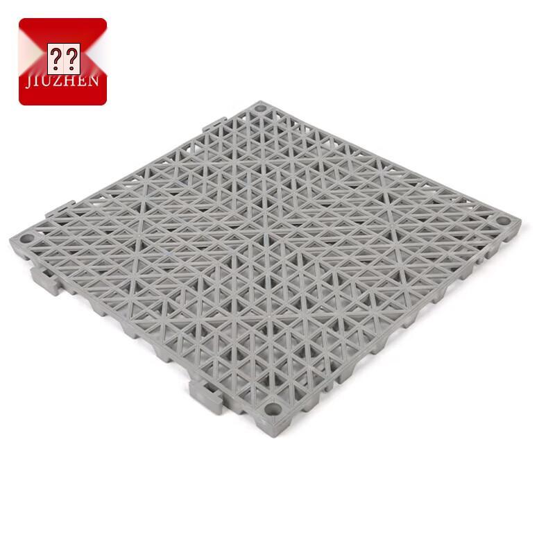 JiuZhen Interlocking PVC Anti-Slip Drainage Floor Mat
