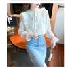 2026 Spring and Autumn New Elegant Chiffon Women's Shirt Fashionable Long Sleeve Top
