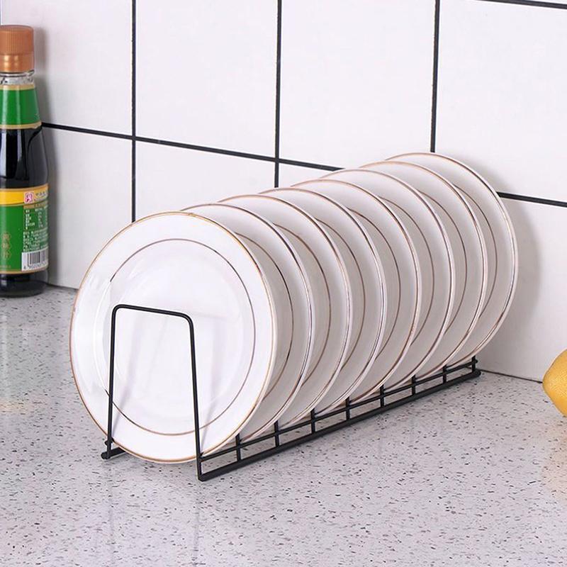 Kitchen Bowl Dish Organizer Stainless Steel Dish Holder Home Cutlery Dishes Pot Lid Rack Household Dish Rack Kitchen Accessories