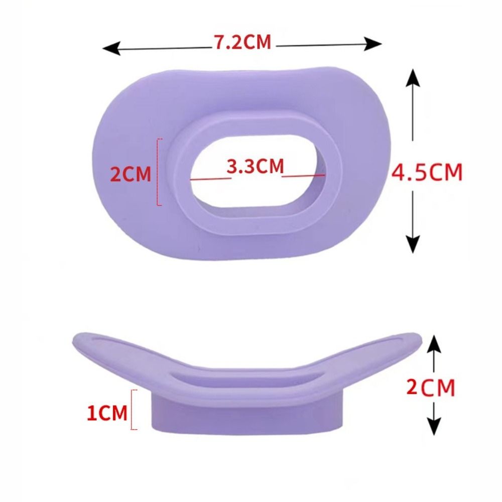 Lip Protective Mouthpiece Lips Cover Soft and Elastic Breathing Tube Cover  Underwater Accessories