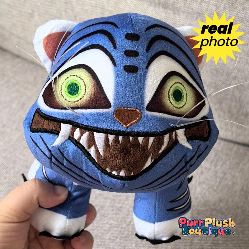K Pop Demon Hunters Tiger Plush Toy Demon Hunters Kpop Accessories Toy Tiger Plush Doll Merch Birthday Gift Puppet Stuffed Xmas