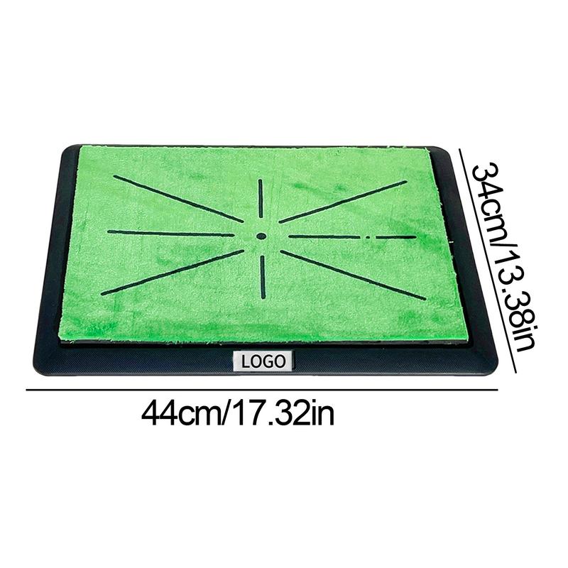 Golf Training Mat Practice Pad Equipment For Swing Non-Slip Golf Training Mat For Indoor Outdoor Home Courtyard Backyard Range