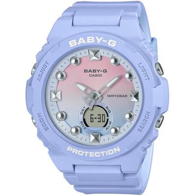 Dámské Baby-G BGA-320-2A1JF [BABY-G BGA-320 Další barva] Kulaté hodinky Pryskyřice