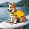 Lightweight Canine Float Coat Dog Life Jacket, High Buoyancy Pet Swim Vest with Chin Rest And Rescue Adjustable Water Safety Gear Handle, Jacket