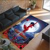 Personalisierter Kristall-Samt-Teppich mit individuellem Namens-Text, Miraculous Ladybug Anti-Rutsch-Teppich für die Heimdekoration