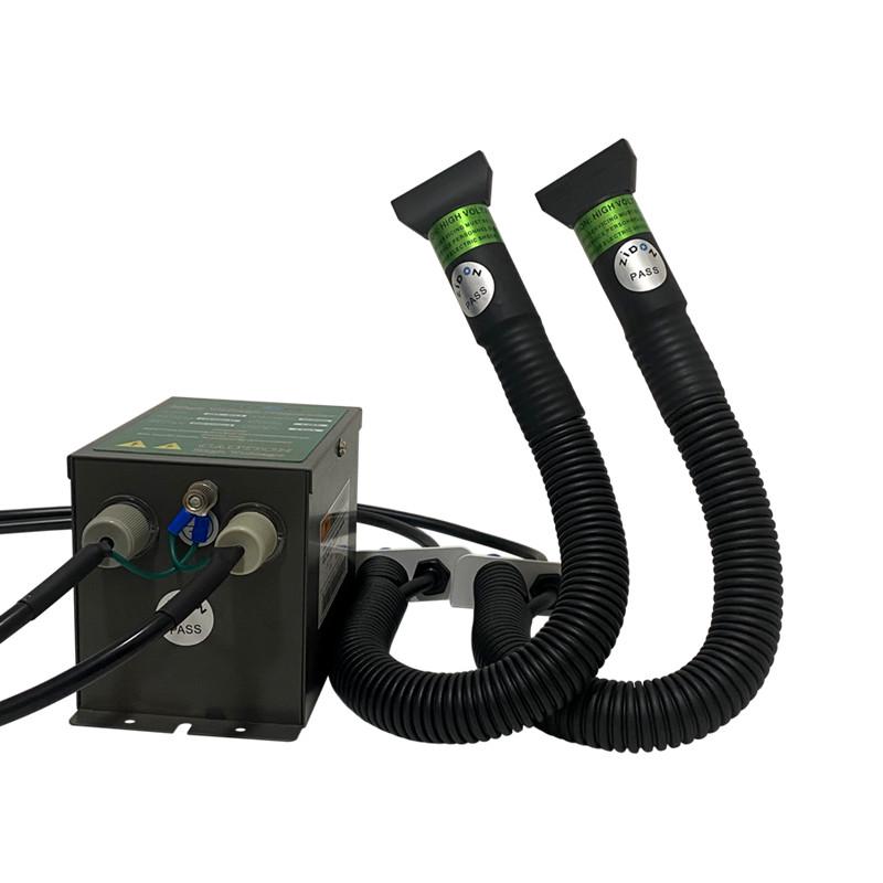 Fan-shaped Flat Nozzle Anti-static Ion Wind Gun for Dust Removal