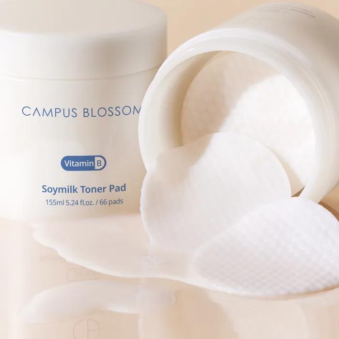 Soy Milk Moisturizing Toner Pads 66 Sheets