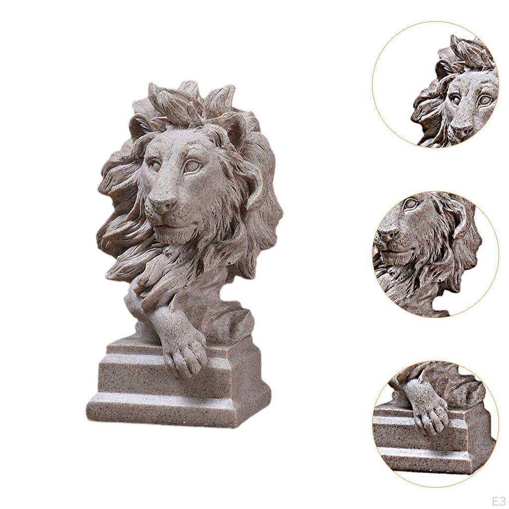 Animal Figurine Centerpiece for Indoor Display Resin Craft Living Room