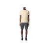 STONE ISLAND Ss25 Compass Patch Design Ribbed Crew Neck Short Sleeve T-Shirt Men Tops Beige K1S152100237-V019A
